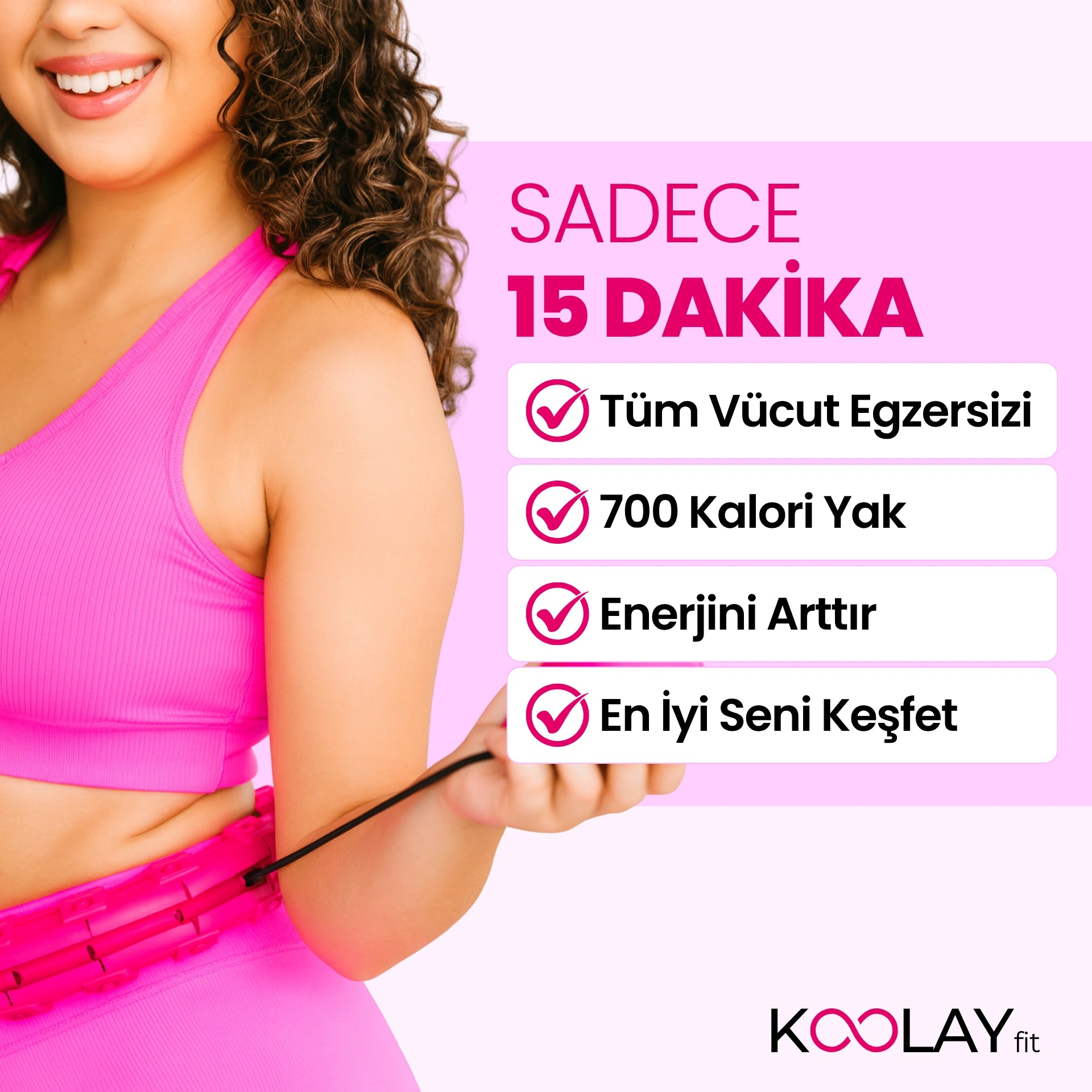 Kolayhoop™ Evde Egzersiz Seti